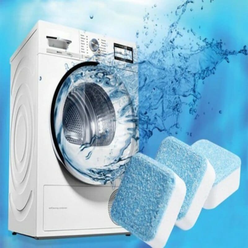 12 Pcs Washing Machine Cleaner Effervescent Tablet, Deep Cleaning Washing Deodorant, Washing Machine Cleaner Descale 12 Pcs Washing Machine Cleaner Effervescent Tablet, Deep Cleaning Washing Deodorant, Washing Machine Cleaner Descale